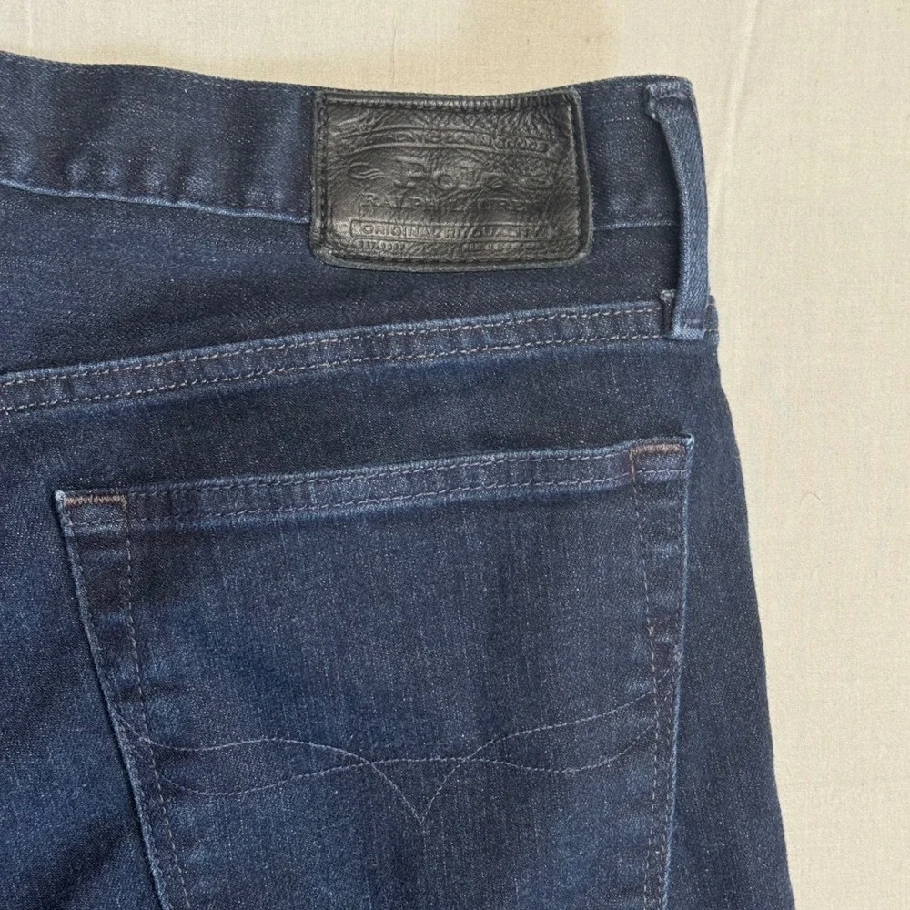 Polo Ralph Lauren Sullivan Slim Dark Indigo Jeans Mens 34x30 Stretch Denim